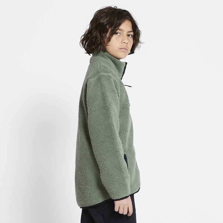 Pile jacket "Edor Star" Green 2